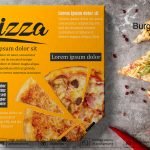 Free Pizza Box Mockup PSD Template