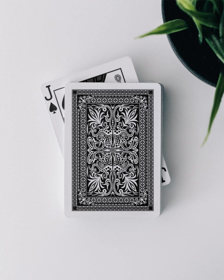 Free Playing Cards Mockup PSD Template