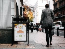 Free Street Poster Mockup PSD Template