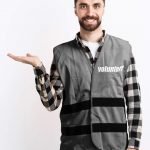 Free Volunteer Vest Mockup PSD Template