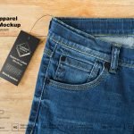 Free Apparel Label Mockup PSD Template