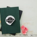 Free Round Sticker Mockup PSD Template