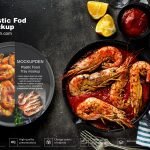 Free Plastic Food Tray Mockup PSD Template