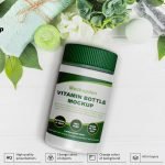 Free Vitamin Bottle Mockup PSD Template