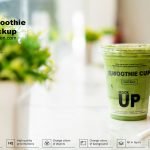 Free Smoothie Cup Mockup PSD Template Free Smoothie Cup Mockup PSD Template