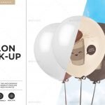 21+ Beautiful Balloon Mockup PSD Templates Baloon Mock-up