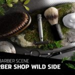 Barber shop Wild side - PSD scene