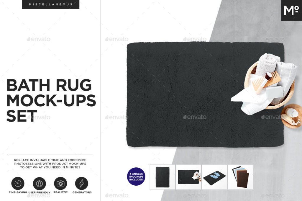 Download 16 Stunning Decorative Rug Mockup Psd Templates