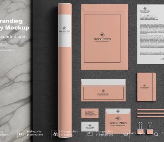 Free Branding Identity Mockup PSD Template