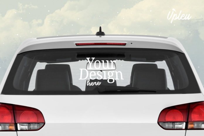 Download 10+ Creative Free Car Window Decal mockup PSD Templates