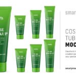 Cosmetic tube mockups