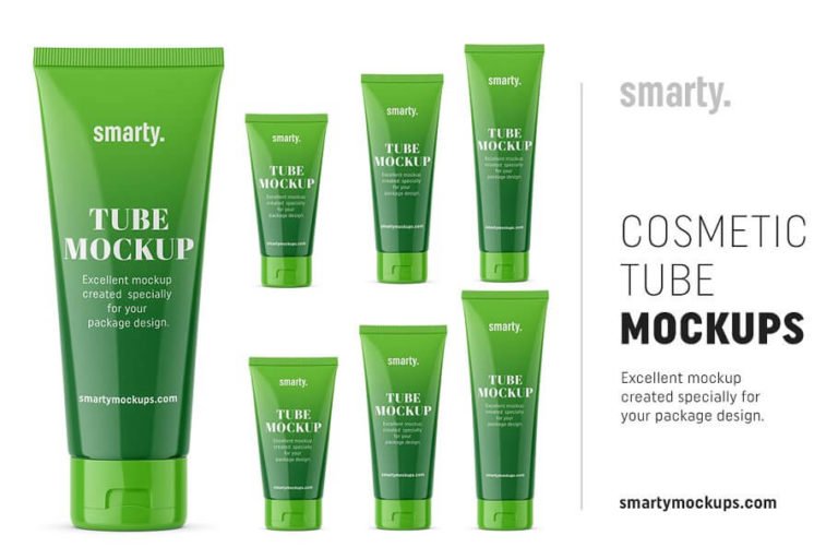 20+ Free Creative Cosmetic Tube Mockup Packaging in PSD Format