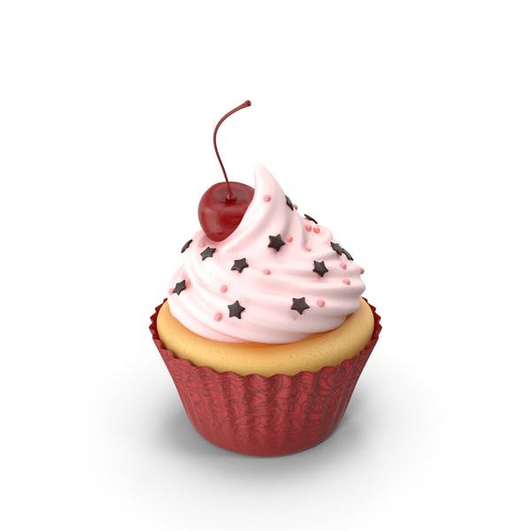 Cupcake with Cherry