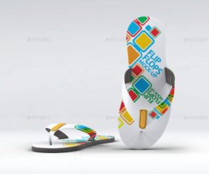 Download 20+ Free Stylish Flip Flops Mockup PSD Templates - Mockup Den