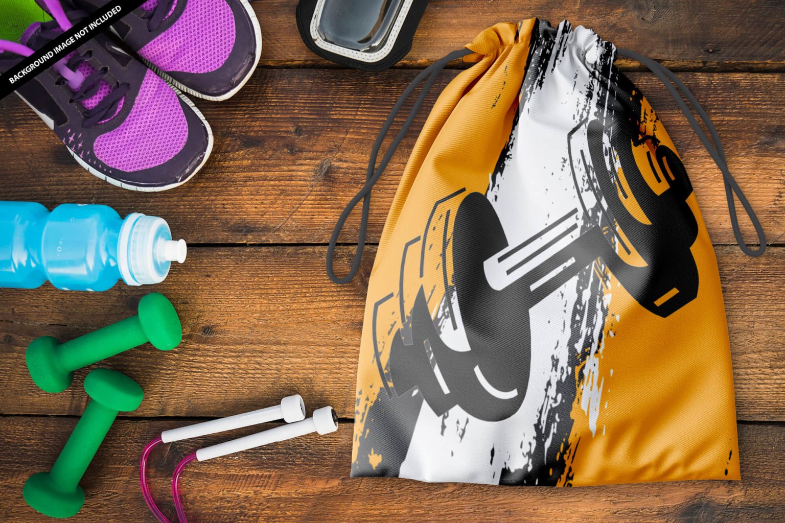 Free Gym Bag Mockup PSD Template | Mockup Den