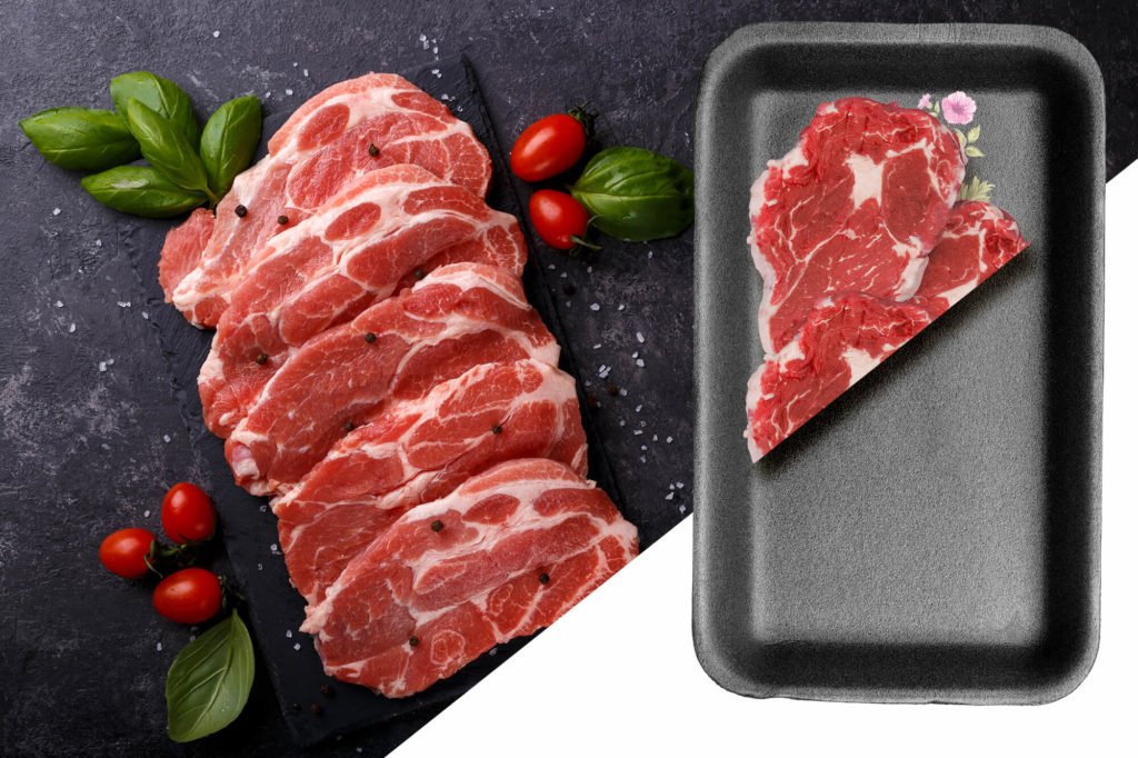 Free Meat Tray Mockup PSD Template