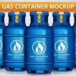 Gas Container Mockup