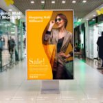 Free Shopping Mall Sign Board Mockup PSD Template Free Shopping Mall Sign Board Mockup PSD Template