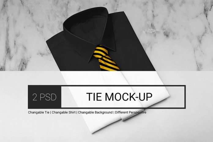 Download 18+ Best Free Designer Tie Mockup PSD Template - Mockup Den