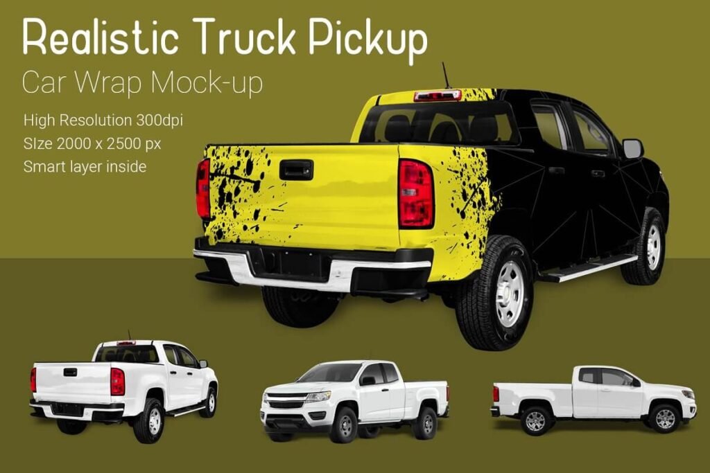 Truck Pickup Mock-Up