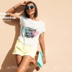Free Urban T-Shirt Mockup PSD Template Free Urban T-Shirt Mockup PSD Template