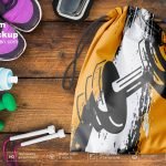 Free Gym Bag Mockup PSD Template Free Gym Bag Mockup PSD Template