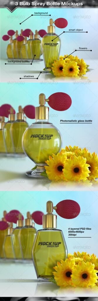 Perfume Spray Bottle PSD