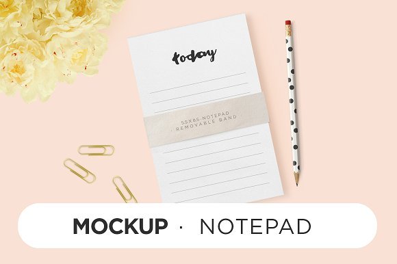 Amazing Pencil with To Do List Mockup