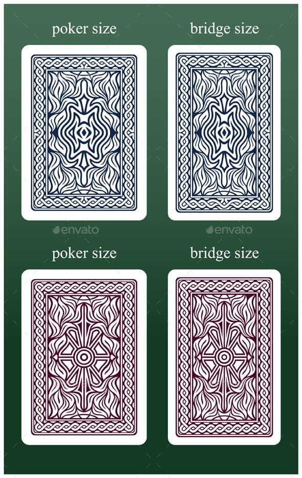 Backside of Playing Cards