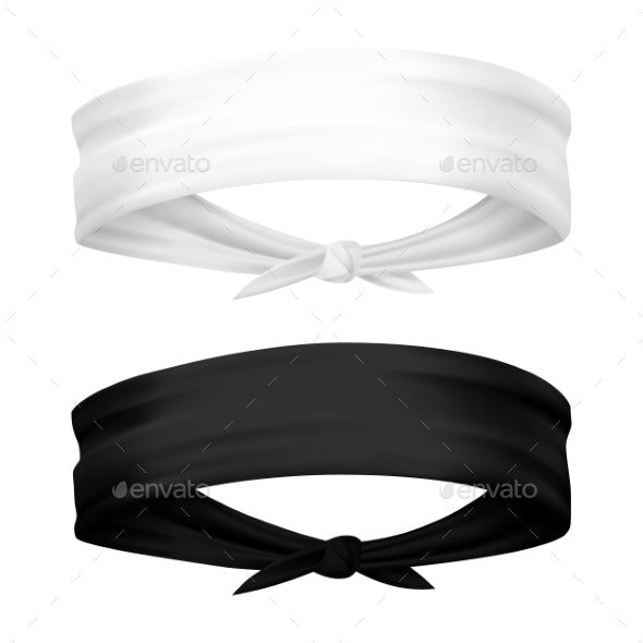 16 Complete Headband Mockup