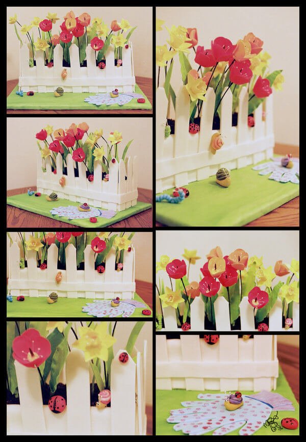 Beautiful Cake Box Template