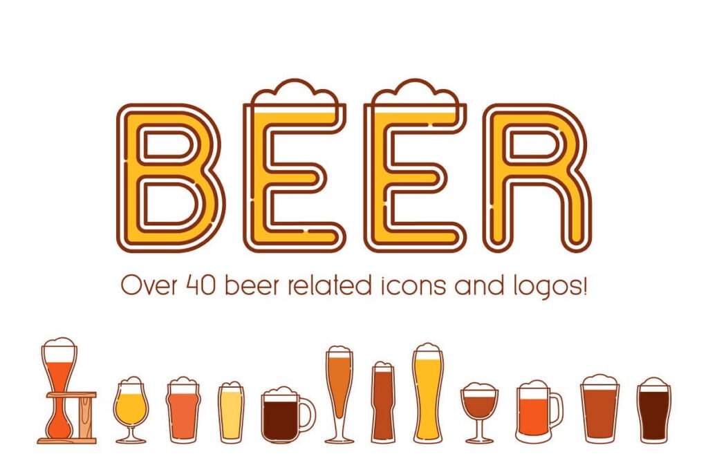 Beers, glasses and logos vol.2