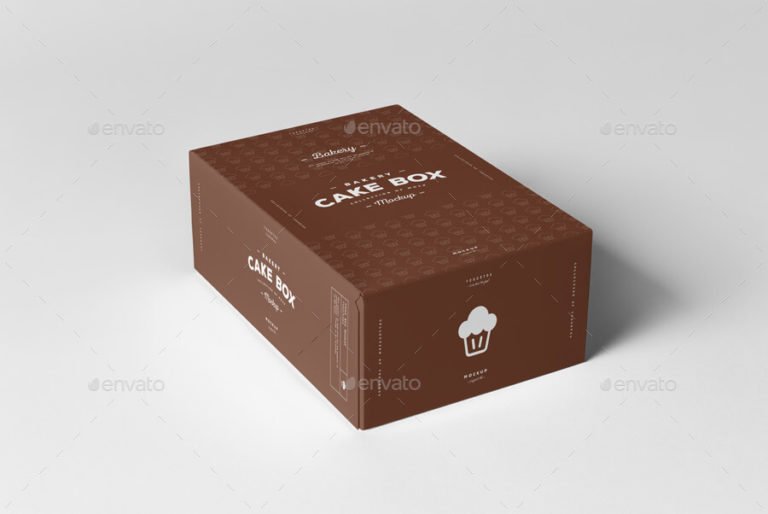 Best Cake Box Mockup | 30+ Free & Premium Cake Packaging PSD