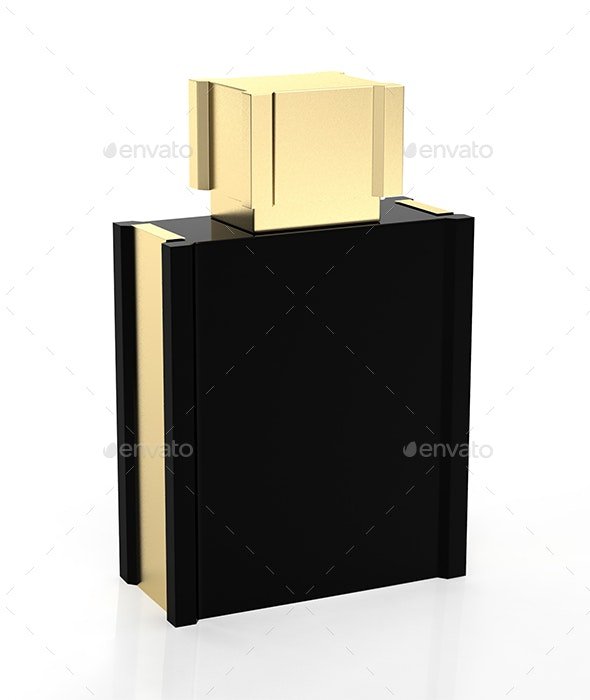 Black Perfume Bottle