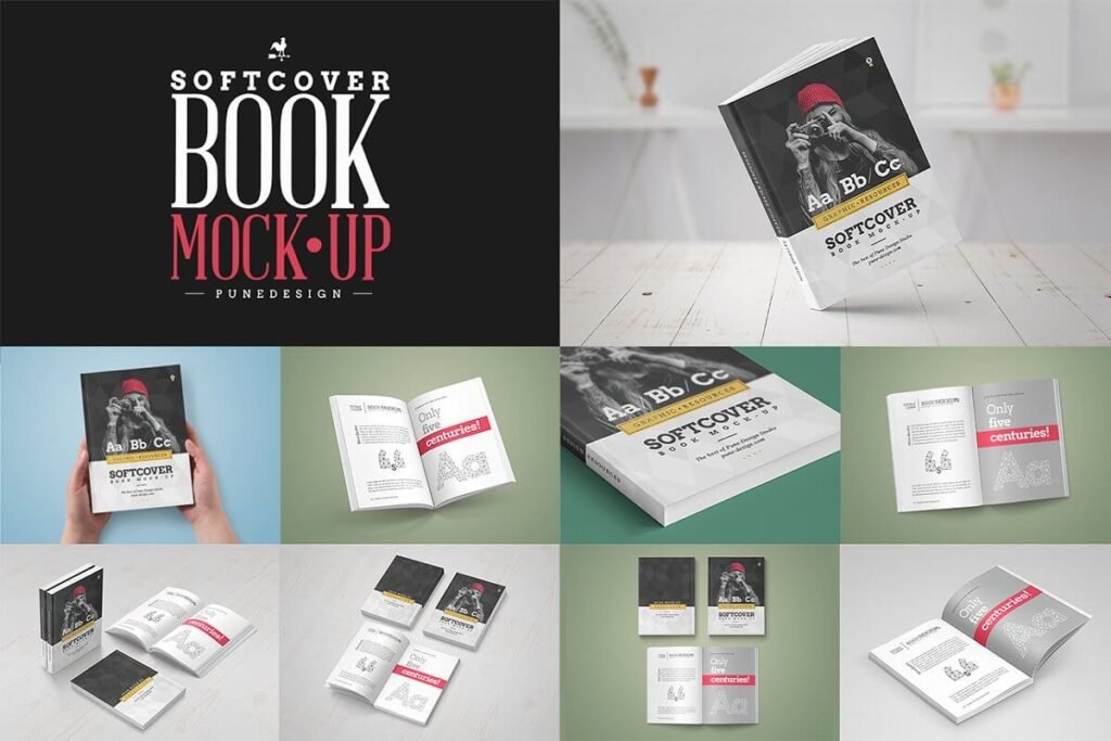 Book Mock-Up / Softcover Edition