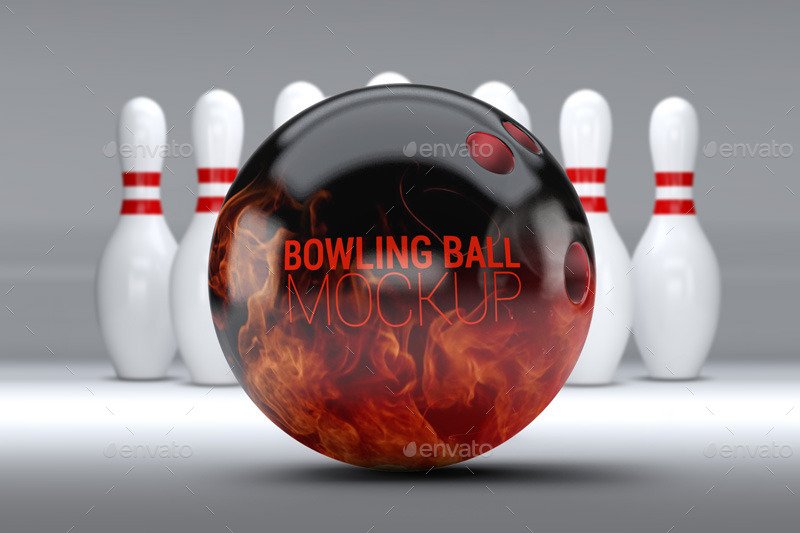 Bowling Ball Template PSD