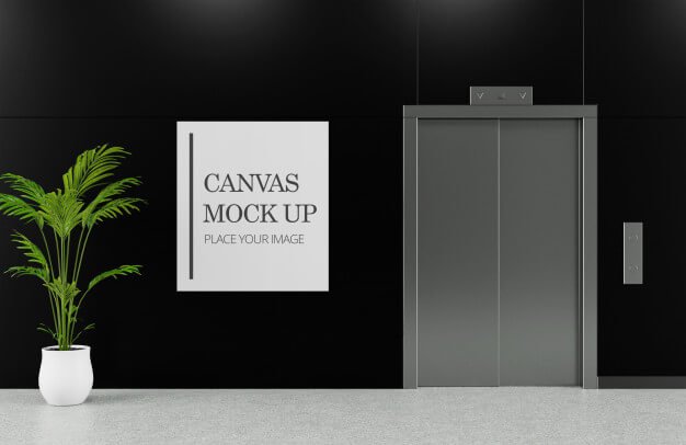 Free 20 Complete Elevator Mockup PSD Templates