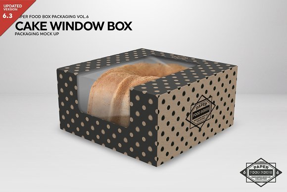 Cardboard Paper Cake Box 