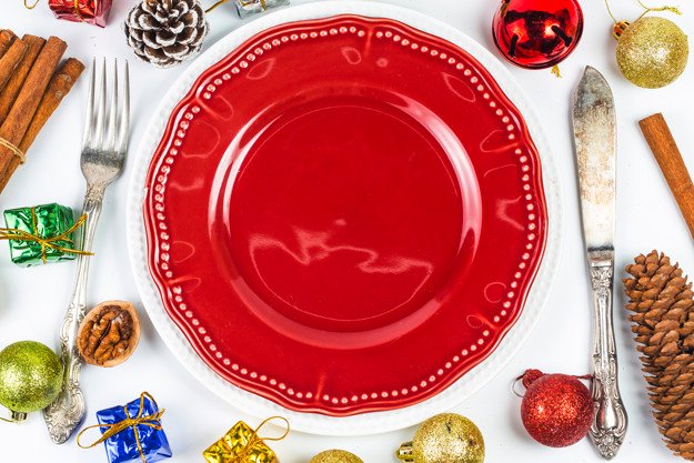 Christmas Dinner Set Customizable Template