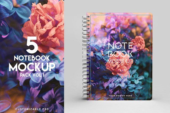 Creative Notebook Template Design