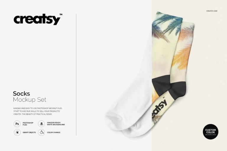 Socks Mockup | 40+ Socks PSD & Vector Templates Free & Premium