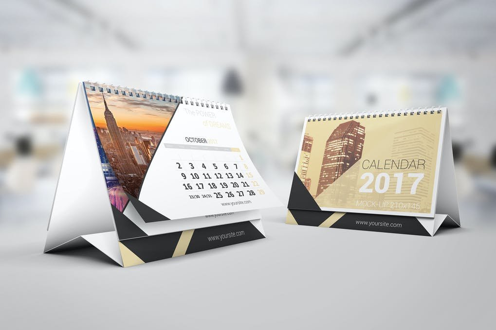 41+ Free Photo Calendar Mockup PSD Templates 2020 Collection