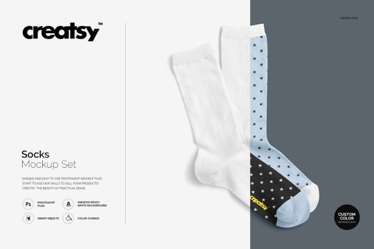 Download Socks Mockup | 40+ Socks PSD & Vector Templates Free & Premium