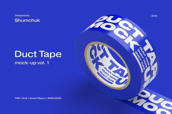 Download 20+Free Tape Mockup | Duct, Packaging Measuring PSD Template