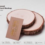 Free Embossed Business Card Mockup PSD TemplateFree Embossed Business Card Mockup PSD Template