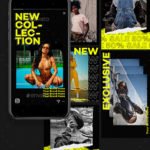 Fashion Instagram Templates | Poster Mockup