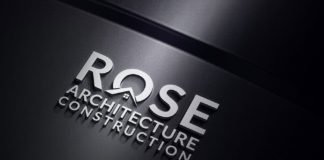 Free Architecture Logo Mockup PSD Template