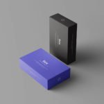 Free Box Packaging Set Mockup PSD Template