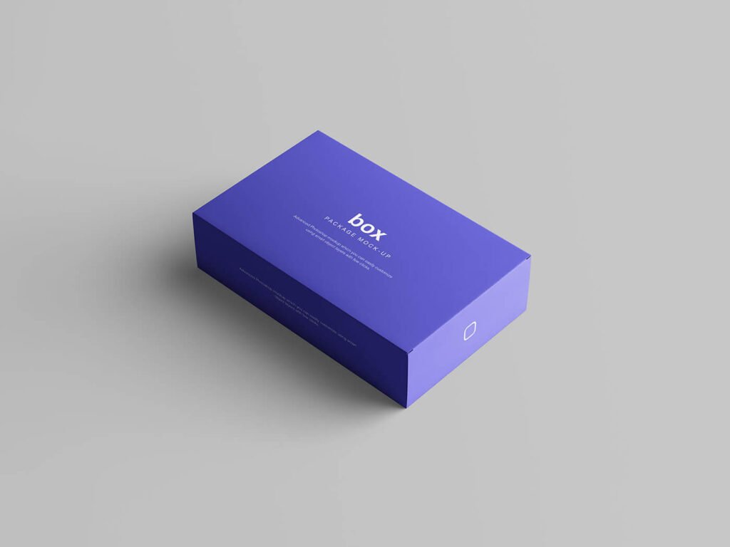 Free Box Packaging Set Mockup PSD Template | Mockup Den