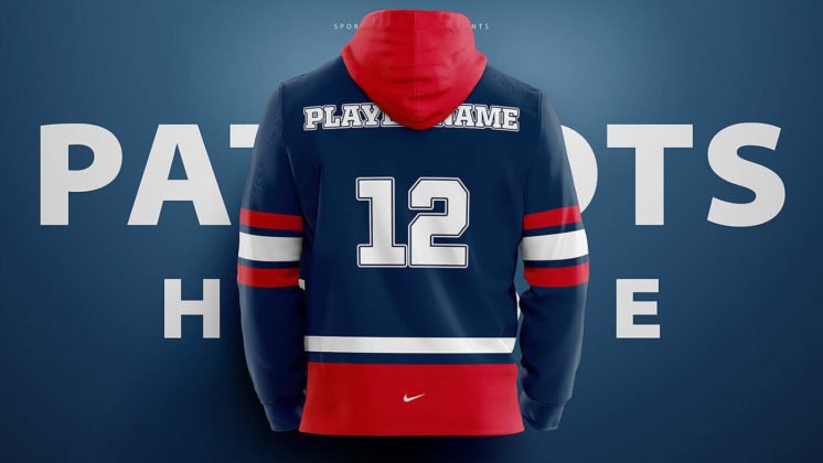 Download Free Fashionable Sports Hoodie Mockup PSD template - Mock